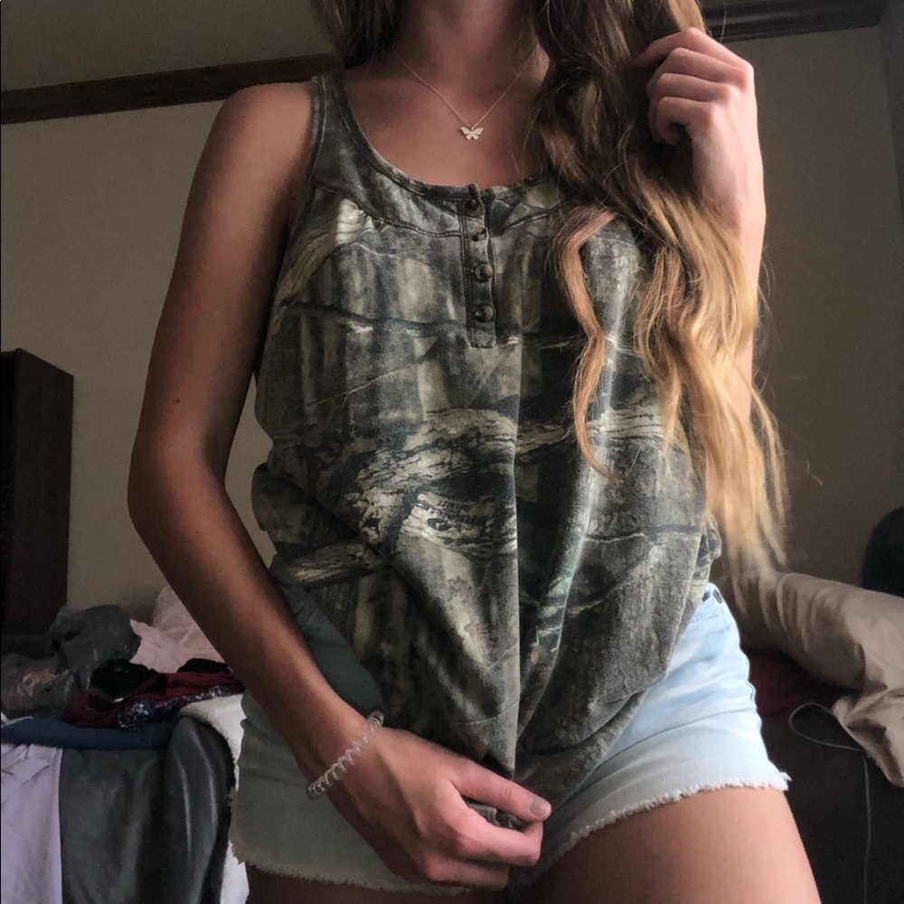 Camo Tank Top